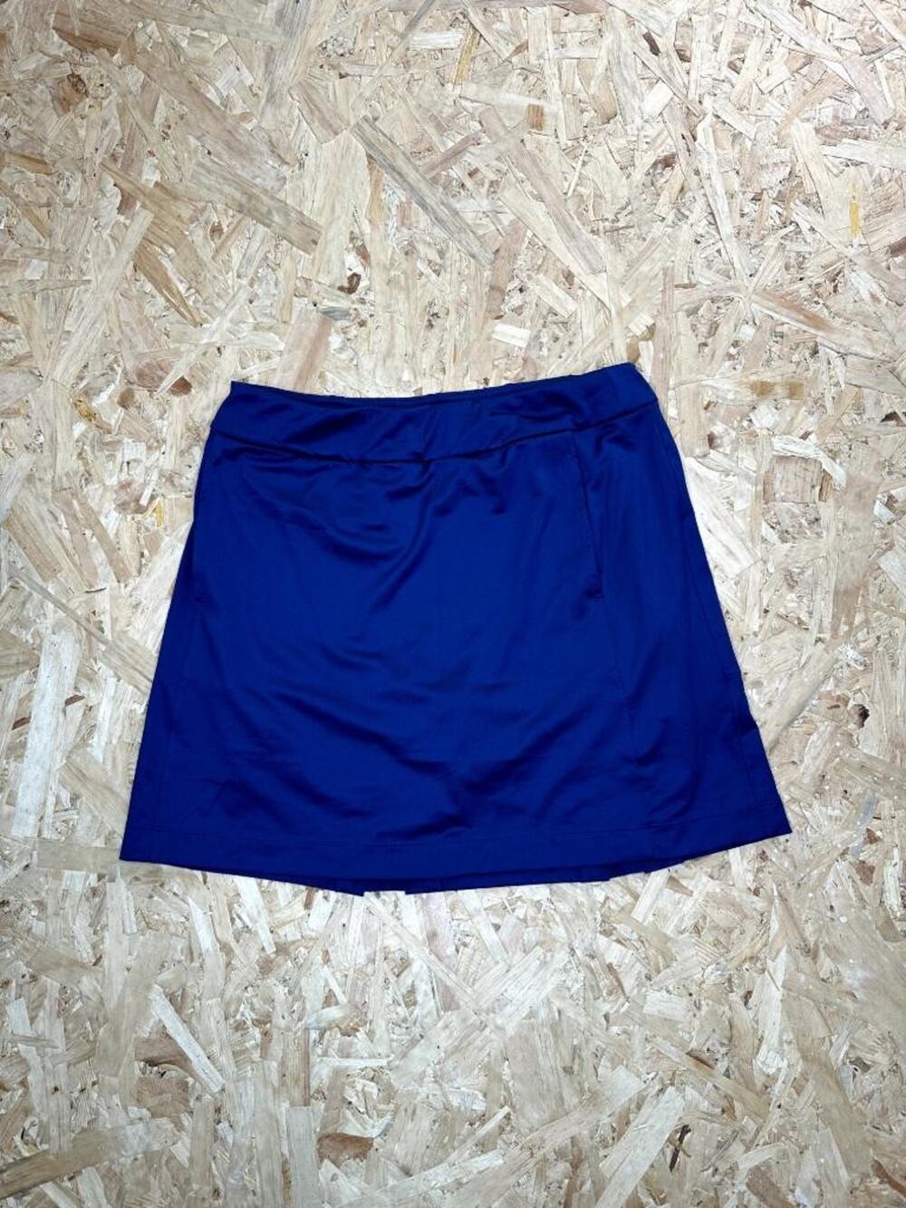 EP New York Golf Skort Womens Small Blue Athletic Tennis Skirt Pleated Back